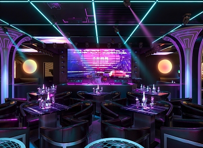 Music Bar 3d model