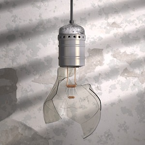 Light Bulb Retro Light Bulb 3d model