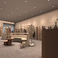 Lala Clothing Store Stylish Apparel Display With Mannequins And Window Showcase