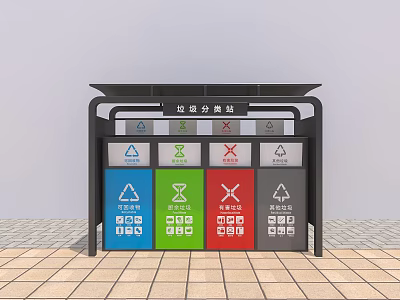 Modern Dumpster 3d model Modern Dumpster 3d model