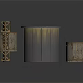 Metal Barrel Shaped Equipment With Stand And Various Sizes For Industrial Use