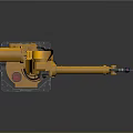 Yellow Industrial Robotic Arm with Rotating Joints Stable Base and Precision Gripper Tool