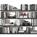 Modern Books 3d model