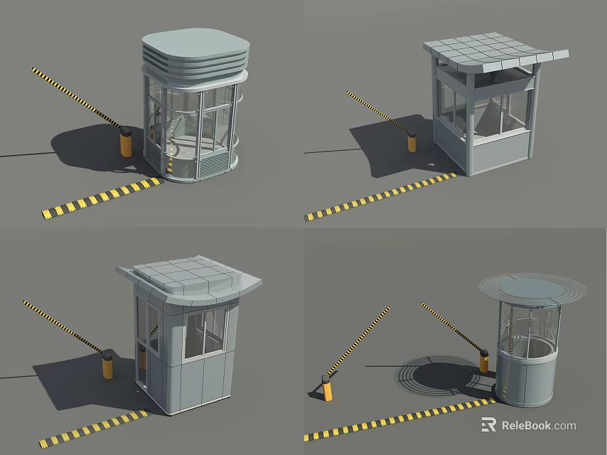 Contemporary Shower Sauna Design With Glass Partition And Wooden Sauna Benches 3d model 