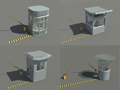 Contemporary Shower Sauna Design With Glass Partition And Wooden Sauna Benches 3d model