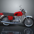 Motorcycle Two-wheeled Motorcycle Cross-country Motorcycle Road Race Motorcycle Motor Vehicle Transport 3d model