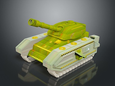 Modern Tank Sci-fi Tank Cartoon Tank Sci-fi Vehicle Sci-fi Chariot model