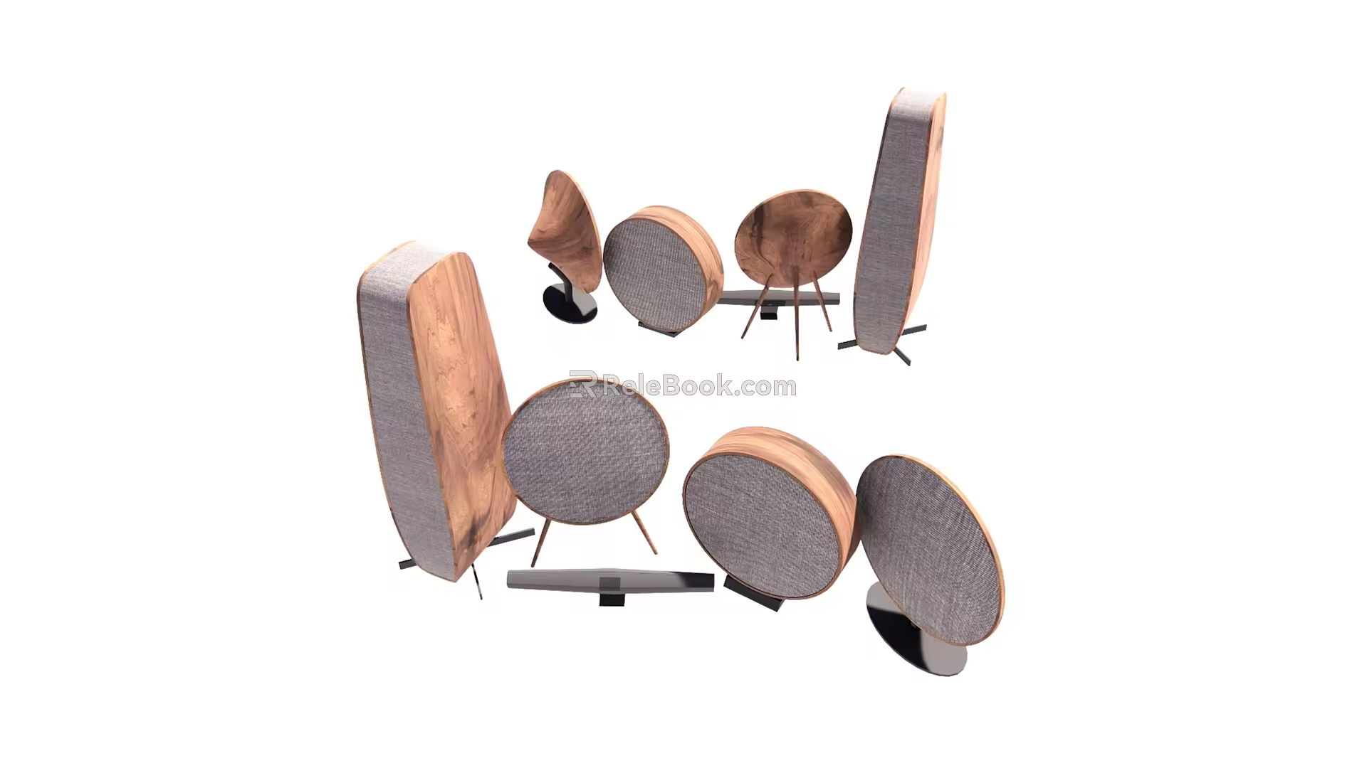 modern sound 3d model