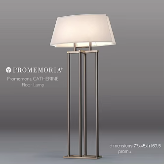 Vintage floor lamp floor lamp Promemoria Catherine 3d model