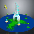 Game Environment Game Scene Fairy Tale Scene Fairy Tale Magic Scene Magic Item Fantasy Scene 3d model
