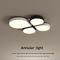 Special-shaped ceiling lamp 3d model