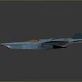 Futuristic Blue Spacecraft With Transparent Structure And Illuminated Cosmic Exploration Details