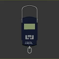 Portable Blue Commercial Equipment with Digital Display and Hanging Hook Weighing Max 100kg Capacity