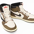 Modern sneaker 3d model