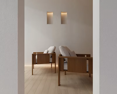 modern leisure chair 3d model