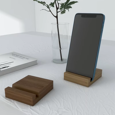 Modern mobile phone stand 3d model Modern mobile phone stand 3d model