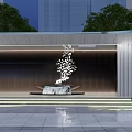 Modern Gate 3d model
