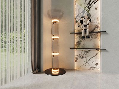 modern floor lamp glass floor lamp model