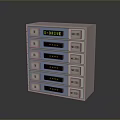 Computer Storage Device With Multiple Drive Slots And Access Indicator Lights