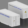 Container battery energy storage system container refrigerated container refrigerated container 3d model