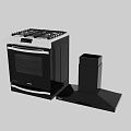 Corona Hardrock Series Stainless Steel Gas Stove Oven Cooktop For Modern Kitchen