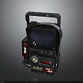 Portable Handheld Electronic Device With Display Screen Control Panel And Power Indicators