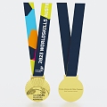 Medals Olympic Medals Gold Medals Silver Bronze Olympic Gold Medals Olympic Medals 3d model