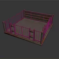 Heavy Duty Metal Equipment with Railing and Platform Base for Industrial Applications
