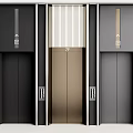 Elevator Door Elevator Modern Elevator 3d model