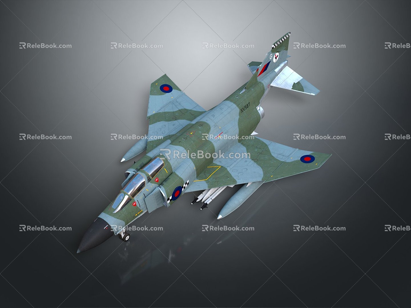 Fighter Fighter Next Generation Aircraft Modern Fighter 3d model