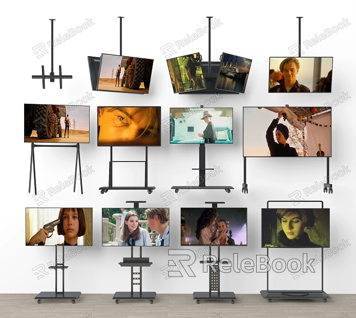 TV set TV screen display screen TV model