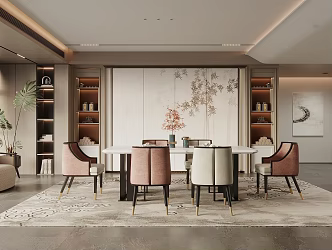 New Chinese Restaurant 3d model
