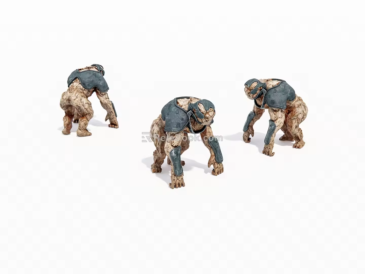 Virtual Character Anime Game Character Humanoid Monster 3d model