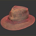 Cowboy Hat Denim Wool Hat Wilderness Hat Hat Realistic 3d model