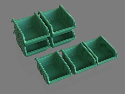 Storage Box Storage Box Plastic Storage Box Small Items Finishing Box 3d model