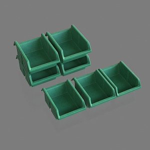 Storage Box Storage Box Plastic Storage Box Small Items Finishing Box 3d model