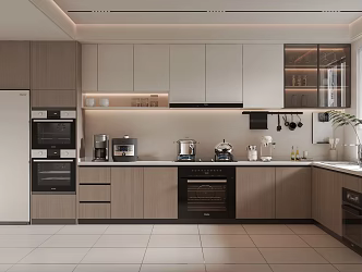 Modern Kitchen 3d model
