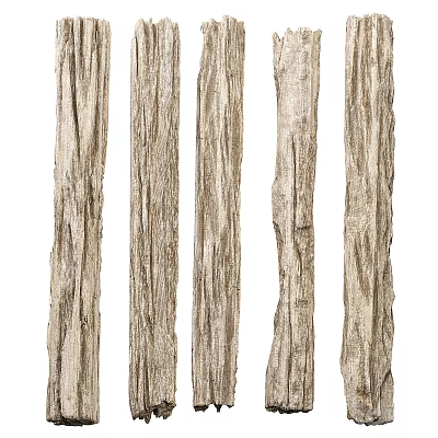 Wood Wood Pillar Pillar Combination Wood 3d model