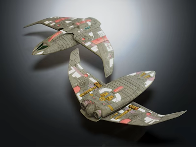 Camouflage Winged Aircraft Models With Various Color Markings And Aerodynamic Design 3d model