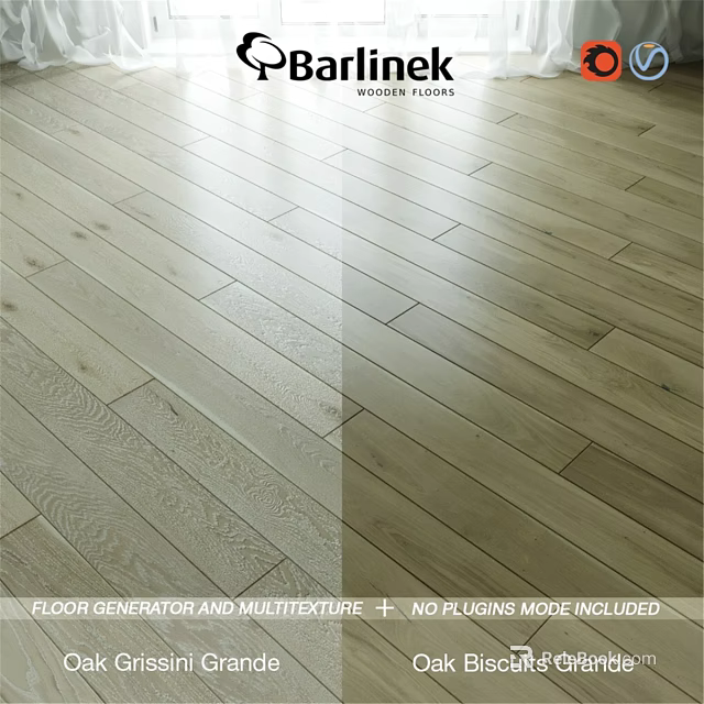 Wooden Floors Featuring Natural Texture Classic Design And Various Styles 3d model 