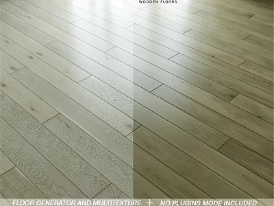 Wooden Floors Featuring Natural Texture Classic Design And Various Styles 3d model