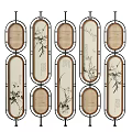 Screen partition 3d model