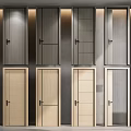 Modern Hinged Doors Collection Featuring Various Wooden Glass And Panel Design Styles