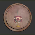 Glass Dome Decor Featuring Cartoon Character and Animal with Copper Base and Golden Ball