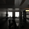 Dark Wind Office Space 3d model