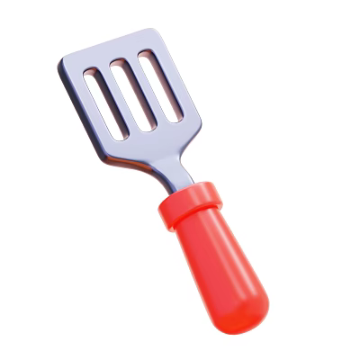 Modern shovel shovel spatula cartoon shovel 3d model