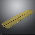 Industrial Equipment Metal Component With Long Flat Structure And Smooth Polished Surface