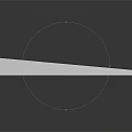 Plastic Measuring Ruler With Clear Straight Edge And Number Marks