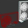 VANHOOER Efficient Air Conditioner Fan Single And Dual Fan White Modern Design Models