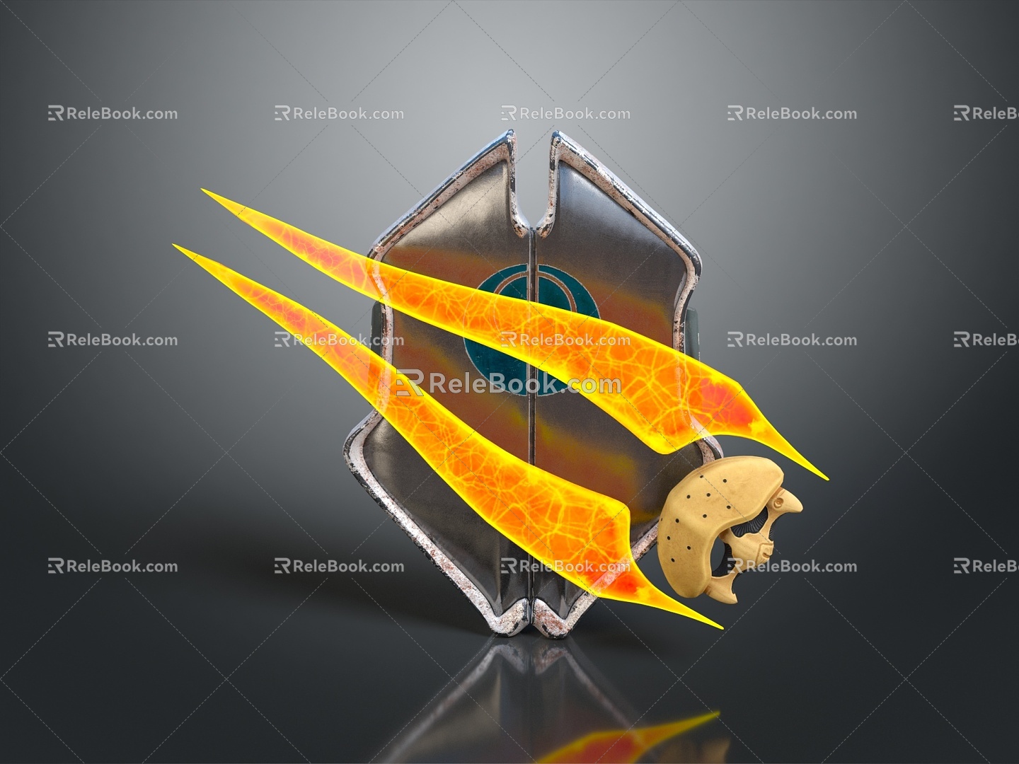 Medieval Shield Ancient Shield Shield Shield Defensive Weapon Ancient Shield Iron Shield Protective Shield Wooden Shield 3d model